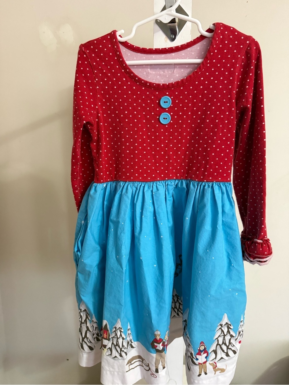 Eleanor Rose 'Twas The Night Before Christmas” Twirl Dress